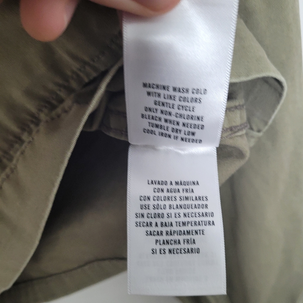 Idyllwind Miranda Lambert Military Green Patch Utility Jacket. Size XL - Picture 4 of 12